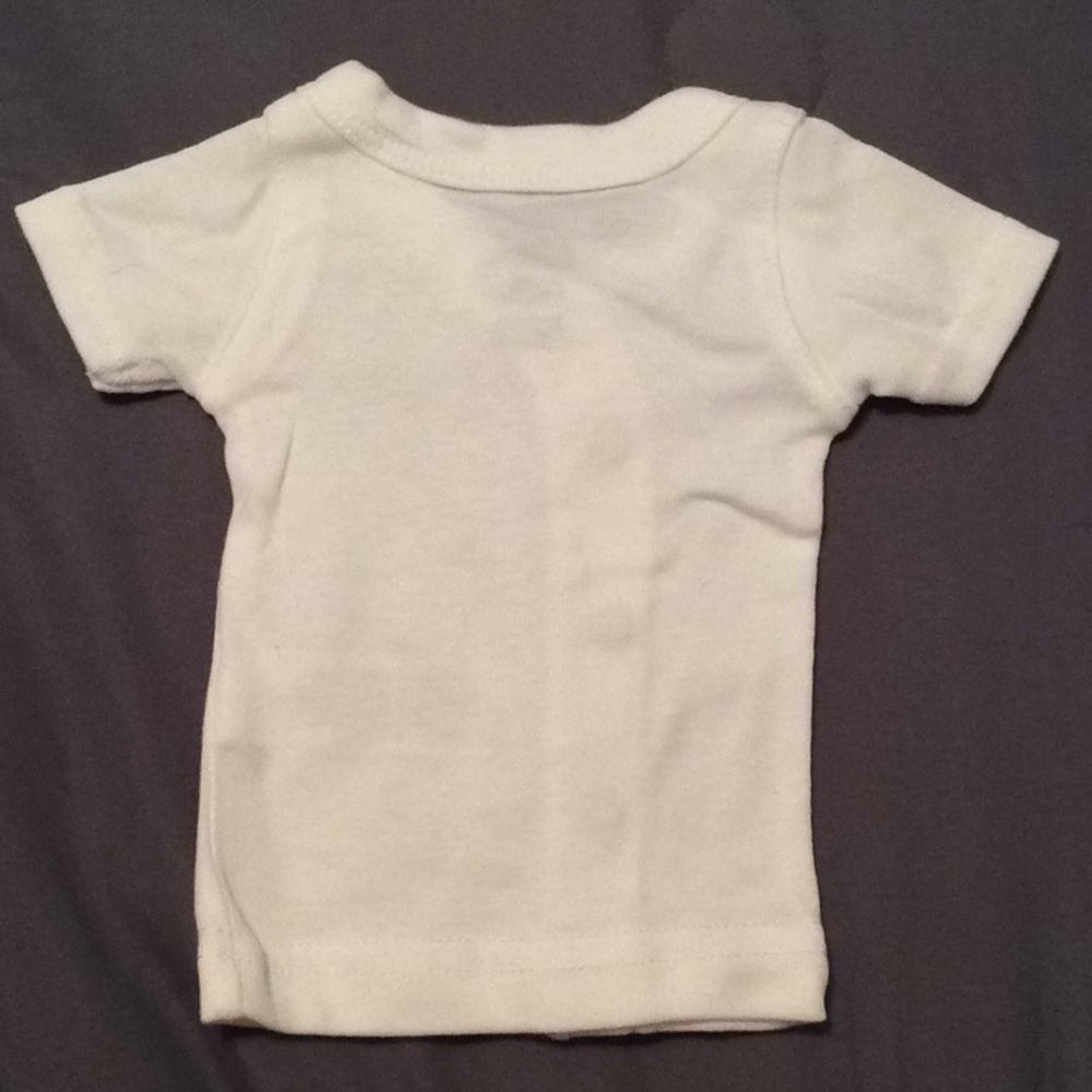 6 basic white t-shirt’s - Picture 3 of 4